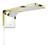 Chuveiro Lorenzetti Acqua Duo Ultra Branco Gold 110v/5500w