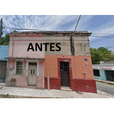 Casa Antigua En Venta, Remodelada, 2 Recámaras, Piscina, Patio, Mérida, Yucatán
