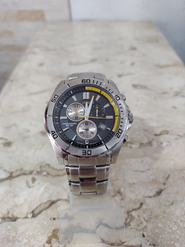 Relógio Citizen Cronógrafo Quartzo Tz-300537 Wr100 Semi-novo