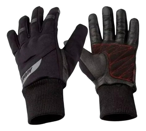 Guantes Para Moto De Invierno Hawk Winter Full Finger Negro