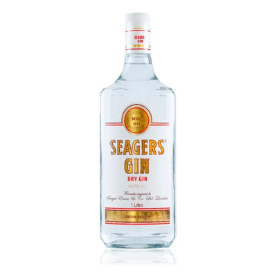 Gin Inglês Seagers 1L | MercadoLivre