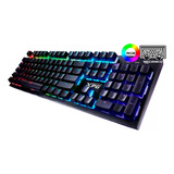 Teclado Gamer Xpg Infarex K10 Rgb Qwerty Usb Inglés Us Negro