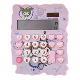 Calculadora 12 Digitos Sanrio Kuromi Hello Kitty