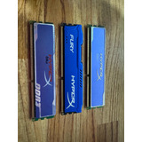 3 Memorias Ram Kingston Ddr3 - Total 12gb