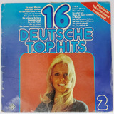 16 Deutsche Top Hits 2   Importado Alemania   Lp