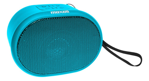 Parlante Maxell Bass13 Bluetooth Fm Radio Ipx-2 5 Horas Azul