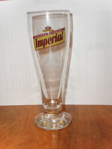Vaso Cerveza Imperial Vidrio Alto Original 