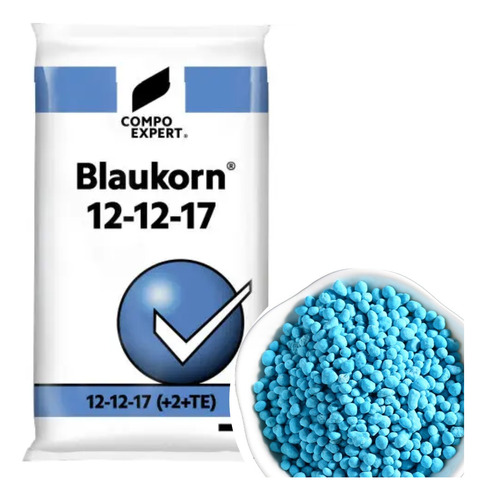 Fertilizante Jardín Y Frutales Nitrofoska Azul Blaukorn X50k