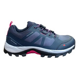 Zapatillas Montagne Trail Out Road Trekking Mujer - Olivos