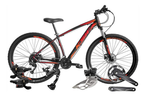 Bicicleta Aro 29 Ksw 18v Relação 2x9 E Cambio Shimano Alivio