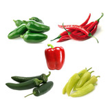 Combo Semillas Pimiento - 5 Variedades - Huerta Premium