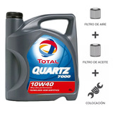 Cambio Aceite Total 7000 10w40+filtros+col Peug 308 1.6 16v