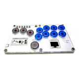 Botón Mecánico Arcade Joystick Para Pc/ps4/switch Azul