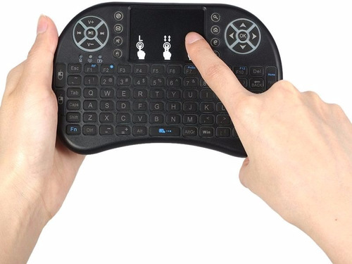 Pack X2 Mini Teclado Inalambrico Touchpad Smart Tv/pc/xbox