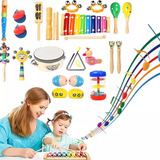 Conjunto De Brinquedos De Percussão Musical Infantil De 22 P