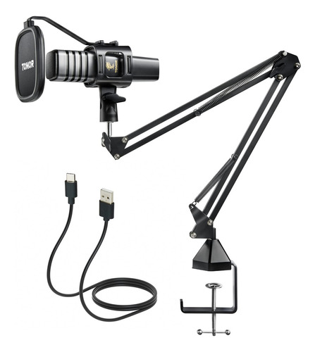 Tonor Tc30+ - Kit De Micrófono Usb, Grabación De Podcasts Pa