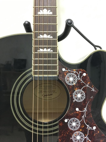 Violão Acústico EpiPhone Ej-200ce Black Edition