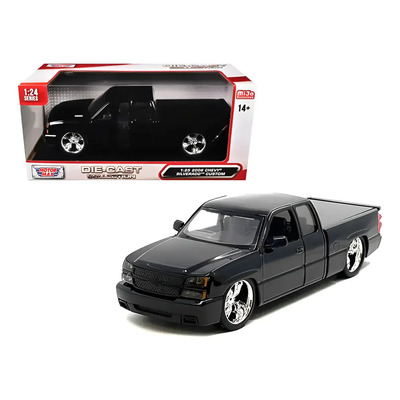 1\u002F25 2006 Chevy Silverado 1500 Cabina Y Media Motor Max Negro | Envío gratis