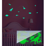 Dinossauros Que Brilham No Escuro 10pçs Fosforescente Neon