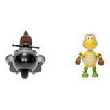 Super Mario Bros Figura Y Vehículo De Koopa Troopa Xchws P