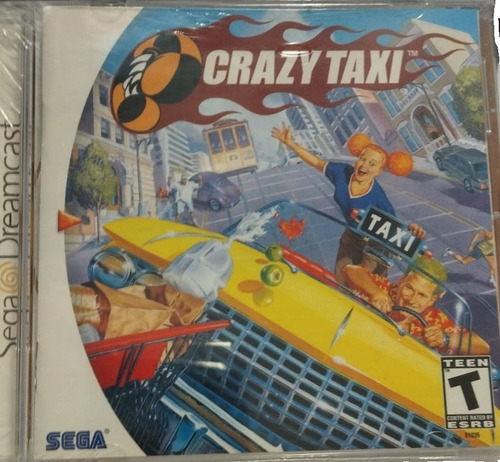Crazy Taxi Lacrado Dreamcast Original First Print!