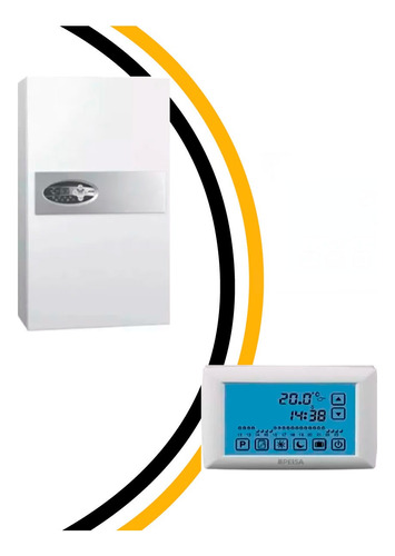 Combo Caldera Electrica Peisa 8kw + Termostato Programable C