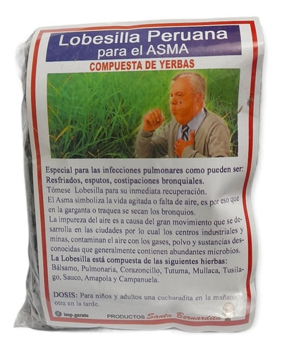 Pack Hierba  Lobesilla Peruana ( 3 Bolsas )