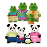 Woodzeez Familia Vaca Koala Sapo O Panda Muñeco De Peluche 