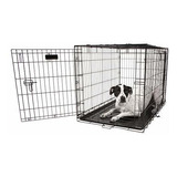 Jaula Para Perro - Precision Pet 42  Caja De Cuidado Con 2 P