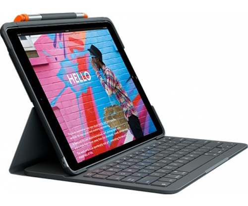 Logitech ® slim Folio Teclado Con Funda 2en1 Para iPad 7 8 9