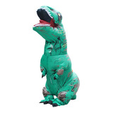 Traje Disfraz Inflable Forma Dinosaurio T-rex Para Adulto