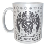 Taza Navideña Con Cajita De Regalo Dr Horror Navideño M13