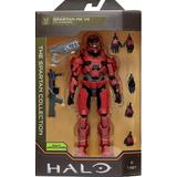 Halo Spartan Mk Vii (rojo) The Spartan Collection!! Jazwares