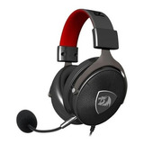 Headset Gamer Redragon H520 Icon 7.1 Usb Preto/vermelho