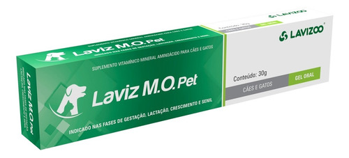 Laviz Mo Pet 30g Lavizoo Suplemento Cães E Gatos