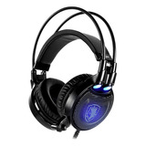 Sades Headset Octopus Plus Usb Vibração Para Pc Ps4 Ps5 Xbox