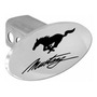 Ford Mustang Script Pony Logo Metal Remolque Conector 2 Hyundai Pony