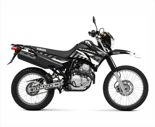 Kit Adesivos Yamaha Lander 250 2009 A 2019 Azul