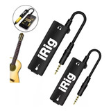 Convertidor De Interfaz De Audio Para Guitarra De 2 Piezas