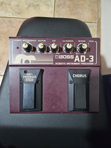 Pedal Acústico Boss Ad-3 Acoustic Instrument Processor