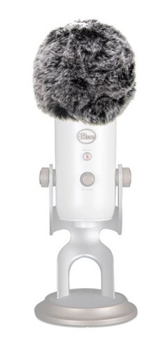 Filtro Peludo Flurry Anti Viento Para Micrófono Blue Yeti