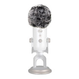 Filtro Peludo Flurry Anti Viento Para Micrófono Blue Yeti