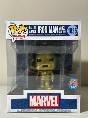 Funko Pop Hall Of Armor Iron Man Model 1 Golden Armor