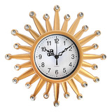 Reloj Análogo De Pared Plástico Clásico Con Cuarzo