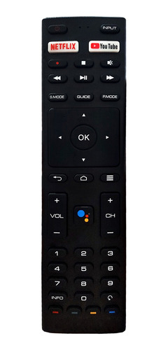 Controle Remoto Tv Jvc Smart 4k Netflix Youtube Rcm5 Cqb5432