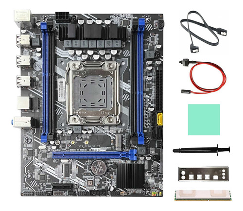 Placa Madre X79 S288+cable Ddr3 4g Recc Ram+cable De Conmuta