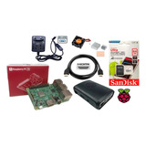 Kit Raspberry Pi3 Pi 3 Model B, Sd 64gb, Fonte, Case, Cooler