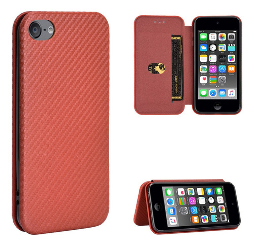 Funda Magnética Tipo Cartera Para iPhone iPod Touch 5, 6 Y 7