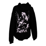 Buzo Hoodie Canguro Oversize Algodon Frizado Polar Enigma