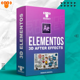 Pack De Elementos 3d After Effects 